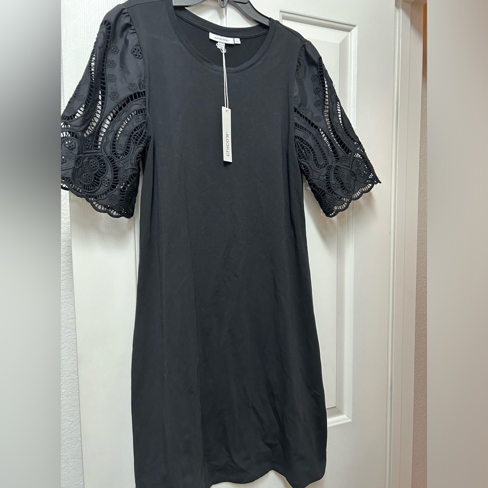 Pretty Black Elegant Chico’s Dress